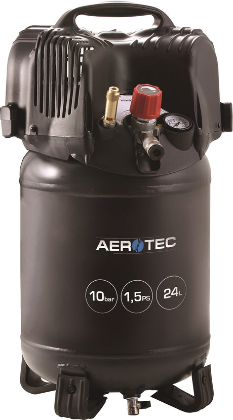AEROTEC 200-24 ECO Kompressor – 24 l, 10 bar, ölfrei, 180 l/min Ansaugleistung