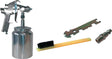 AEROTEC Druckluftfarbspritzpistole Kit-Line HVLP 1 l – 130-200 l/min, 2-3 bar, für Wasserlacke
