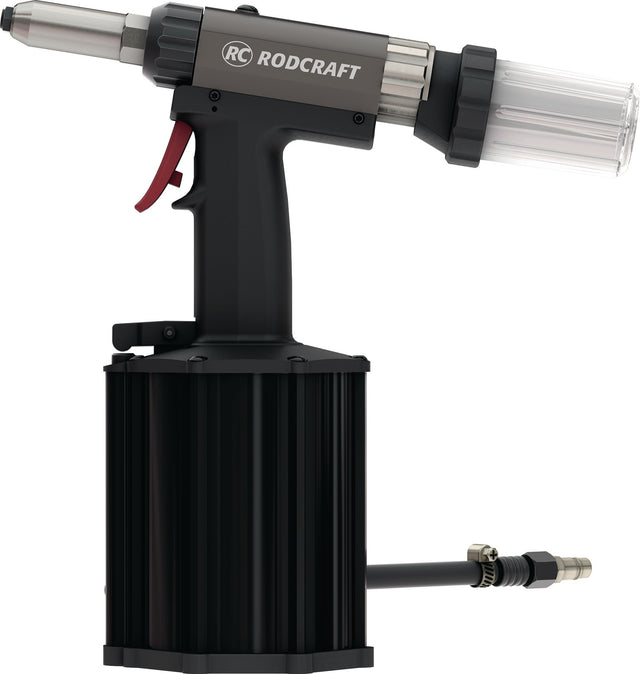 RODCRAFT Druckluftblindnietgerät RC 6748 – 21.000 N Zugkraft für Nieten 4,8–7,8 mm