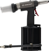 RODCRAFT Druckluftblindnietgerät RC 6748 – 21.000 N Zugkraft für Nieten 4,8–7,8 mm