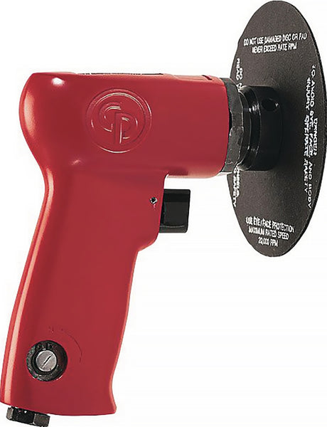 CHICAGO PNEUMATIC Druckluftpistolenschleifer CP9778 125 mm 14000 min-¹ – 375 W für intensiven Materialabtrag