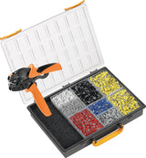Aderendhülsensortiment 4501-teilig 0,5-6 mm² Raaco-Box von WEIDMÜLLER – Profi-Set mit Crimpwerkzeug