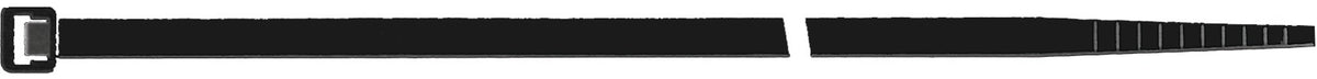 SAPISELCO Kabelbinder SEL.FIT 100 mm x 2,5 mm Polyamid 6.6 schwarz