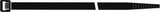 SAPISELCO Kabelbinder 280 mm x 3,5 mm Polyamid 6.6 schwarz, UV-stabil