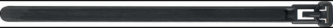 neko Kabelbinder 100 mm x 3,6 mm PA 6.6 schwarz, 100 Stück, wieder lösbar