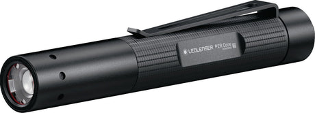 LEDLENSER LED-Taschenlampe P2R Core – 120 lm, wiederaufladbar, nur 23 g