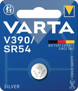 VARTA Knopfzelle Electronics SR54 / V390 – 1,55 V, 59 mAh, 11,6 x 3,1 mm