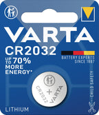 3 V / 220 mAh / CR2032