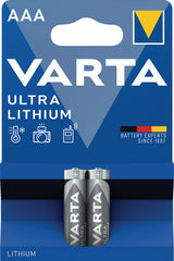 VARTA Batterie ULTRA Lithium 6 V 2CR5 1400 mAh – 1 Stück im Blister