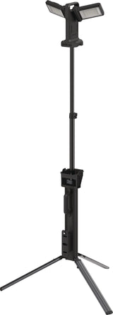 ANSMANN LED-Strahler Tripod Twin Head 72 W 11500 lm Li-Ion 4000 mAh IPX4