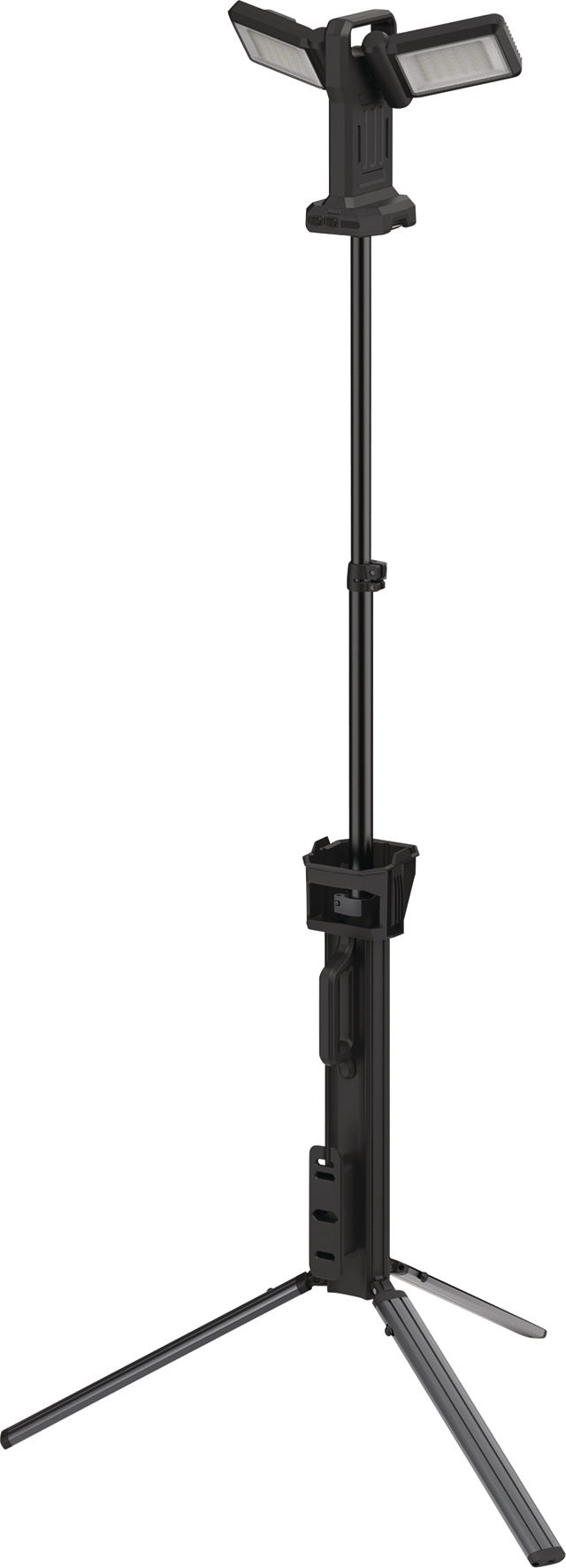 ANSMANN LED-Strahler Tripod Twin Head 72 W 11500 lm Li-Ion 4000 mAh IPX4