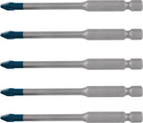 BOSCH Keramikbohrersatz Expert HardCeramic HEX-9 5-tlg. 6 mm Sechskantschaft
