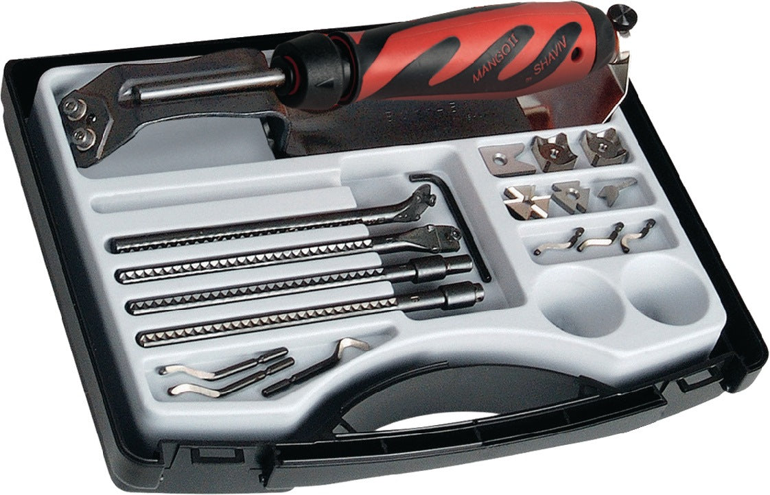 Entgrater-Set Cleaner Kit SHAVIV von Vargus – Komplettset für Metall, Kunststoff und Acryl