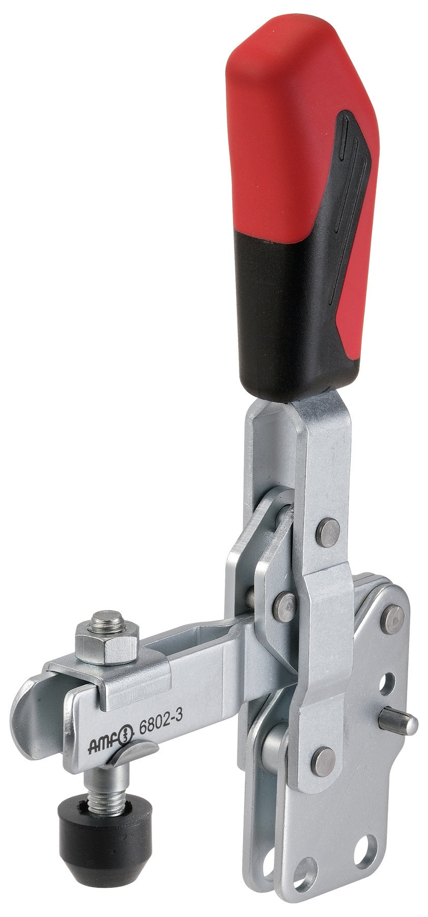 AMF Senkrechtspanner Nr. 6802 Gr.2 mit senkrechtem Fuß – Schnellspanner für präzise Werkstückspannung