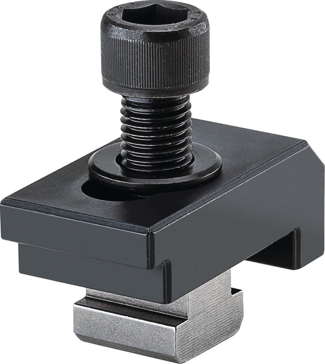 RÖHM Spannpratze SPE für T-Nut 12 mm mit Spannschraube M10 x 50 mm – Kompaktspanner-Zubehör