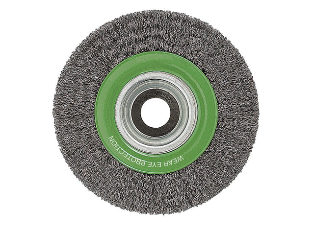 OSBORN Rundbürste Ø150 mm VA gewellter Draht 0,3 mm für Doppelschleifbock