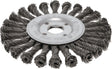 OSBORN Rundbürste TÜV-geprüft Ø125 mm gezopft 0,5 mm Draht für Winkelschleifer
