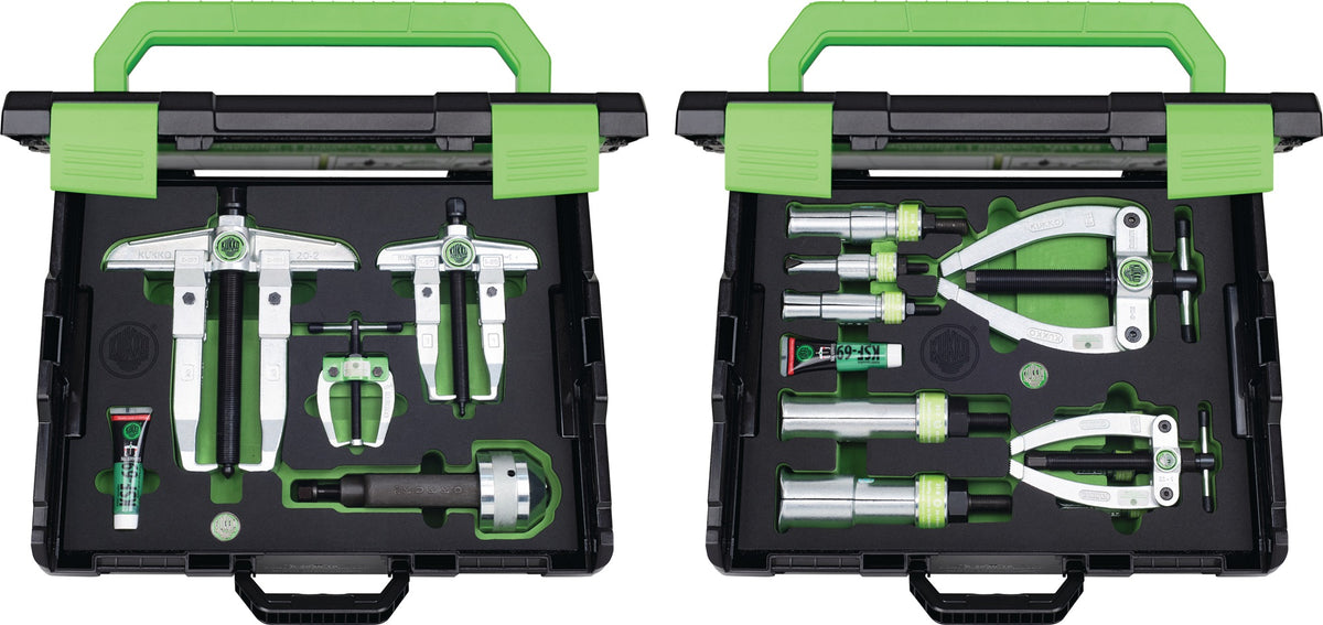 KUKKO Kugellagerab-/ausziehvorrichtung 24-A Spannweite 60-90 mm in 2x L-Boxx