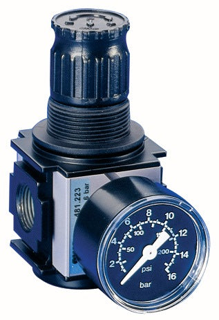EWO Druckregler Typ 481 BG I G 1/4 Zoll 0,5-10 bar 2000 l/min mit Überdrucksicherung