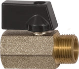 RIEGLER Mini-Kugelhahn VALVE LINE 6 mm 1/4 IG/IG SW1 21 mm DN 8 mm – 10 Stück