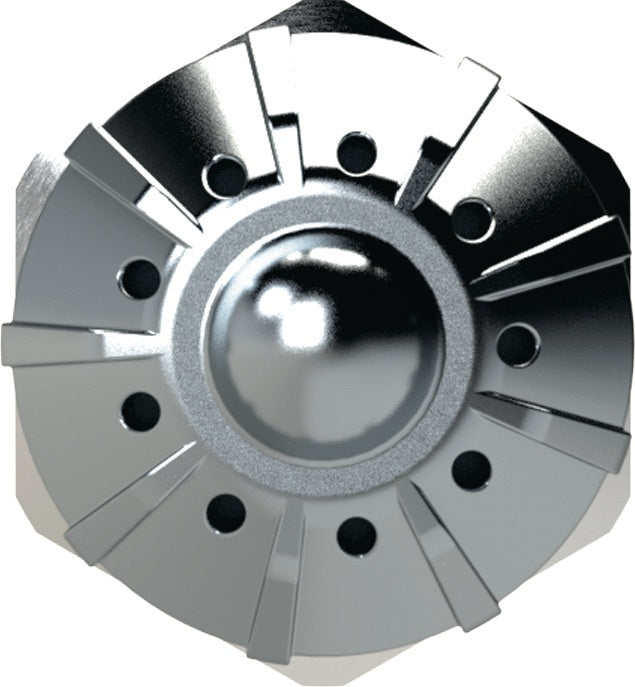 Runddüse AG Zink-Druckguss, Alu.L.41mm AD 17mm RIEGLER – Lärmreduzierend, 76 dB(A), M12 x 1,25
