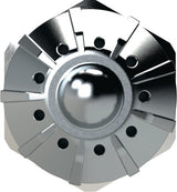 Runddüse AG Zink-Druckguss, Alu.L.41mm AD 17mm RIEGLER – Lärmreduzierend, 76 dB(A), M12 x 1,25