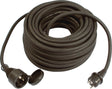 WEINGÄRTNER Verlängerungskabel 16 A 230 V 3G1,5 mm² 5 m IP44 – Gummi-Verlängerung H07RN-F