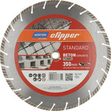 NORTON CLIPPER Diamanttrennscheibe Standard Beton Turbo 115 mm für Winkelschleifer
