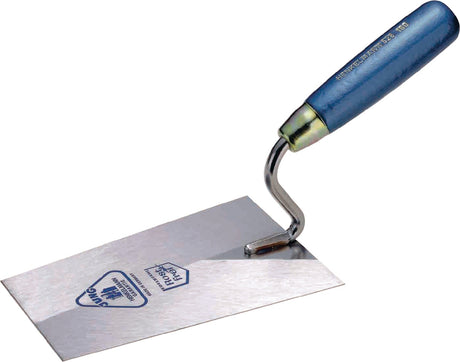 HENKELMANN Maurerkelle 160x115 mm mit Buchenholzheft und S-Hals aus Edelstahl