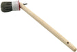 NÖLLE Winkelpinsel 14 mm Ø 50 mm mit grauer Mischborste und Kunststofffassung