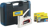 RAPID Handtacker R353 aus Stahl mit 3-Stufen-Schlagkraftregelung und 5.000 Klammern