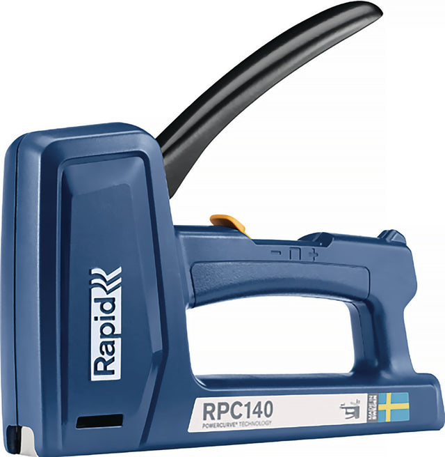 RAPID Handtacker RPC140 aus schlagfestem ABS-Kunststoff mit Powercurve-Technologie