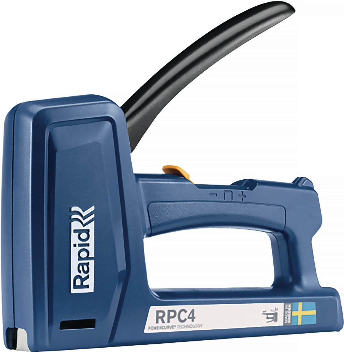 RAPID Handtacker RPC4 aus schlagfestem ABS-Kunststoff mit Powercurve-Technologie
