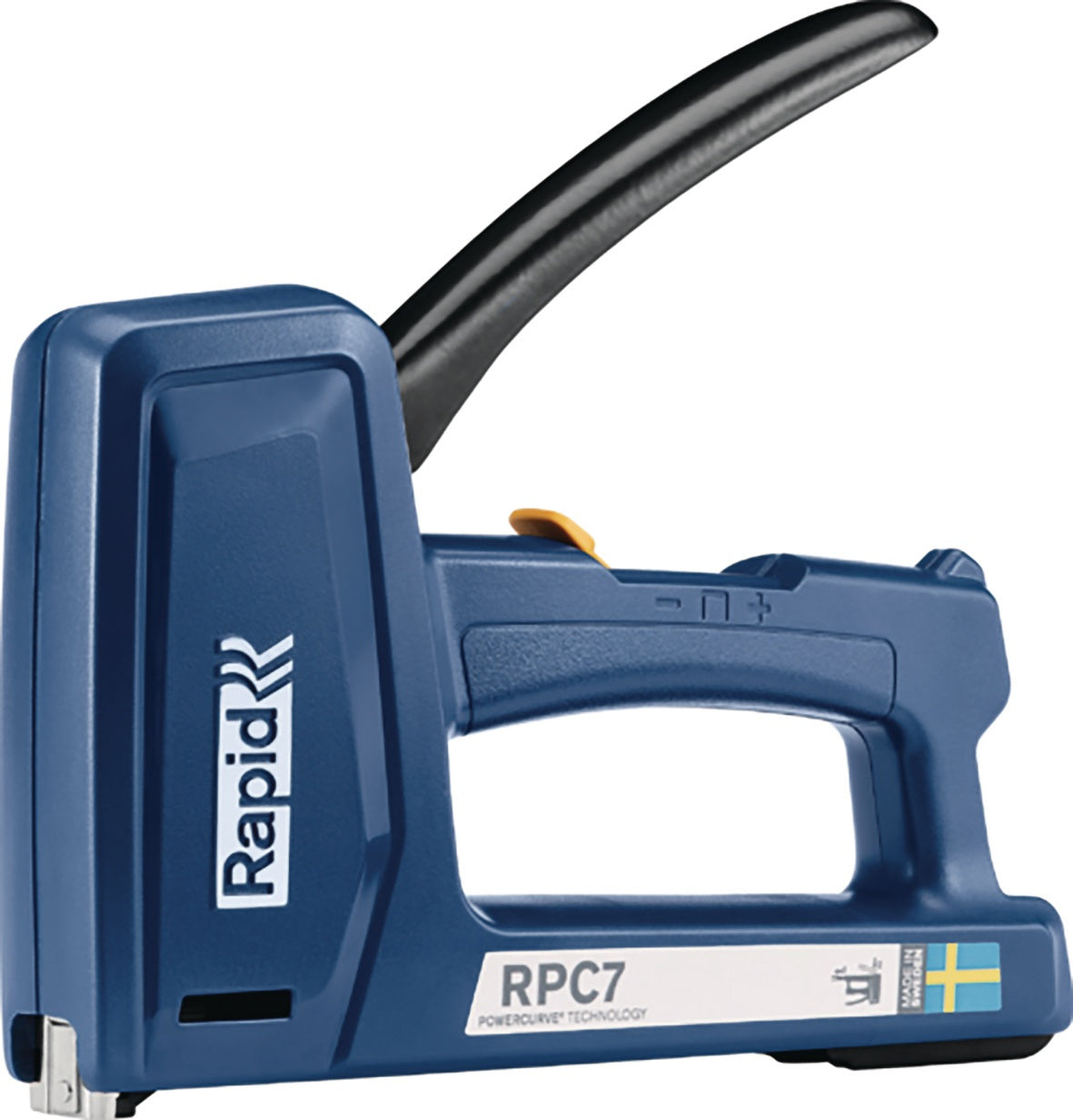 RAPID Handtacker RPC7 aus schlagfestem ABS-Kunststoff mit Powercurve® Technologie