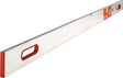 SOLA Setzlatte SLG 2, 200 cm, Aluminium, mit Horizontal- und Vertikallibelle, 2 Griffe