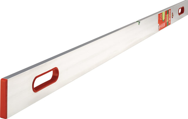 SOLA Setzlatte SLG 2, 200 cm, Aluminium, mit Horizontal- und Vertikallibelle, 2 Griffe