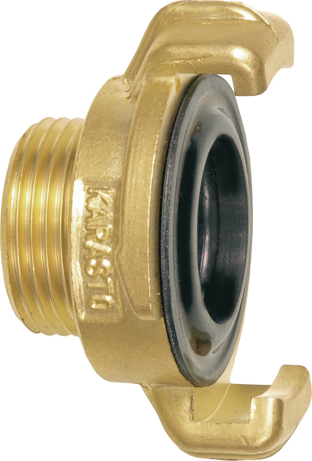 GEKA Gewindestück Messing AG 3/4" mit NBR-Dichtung