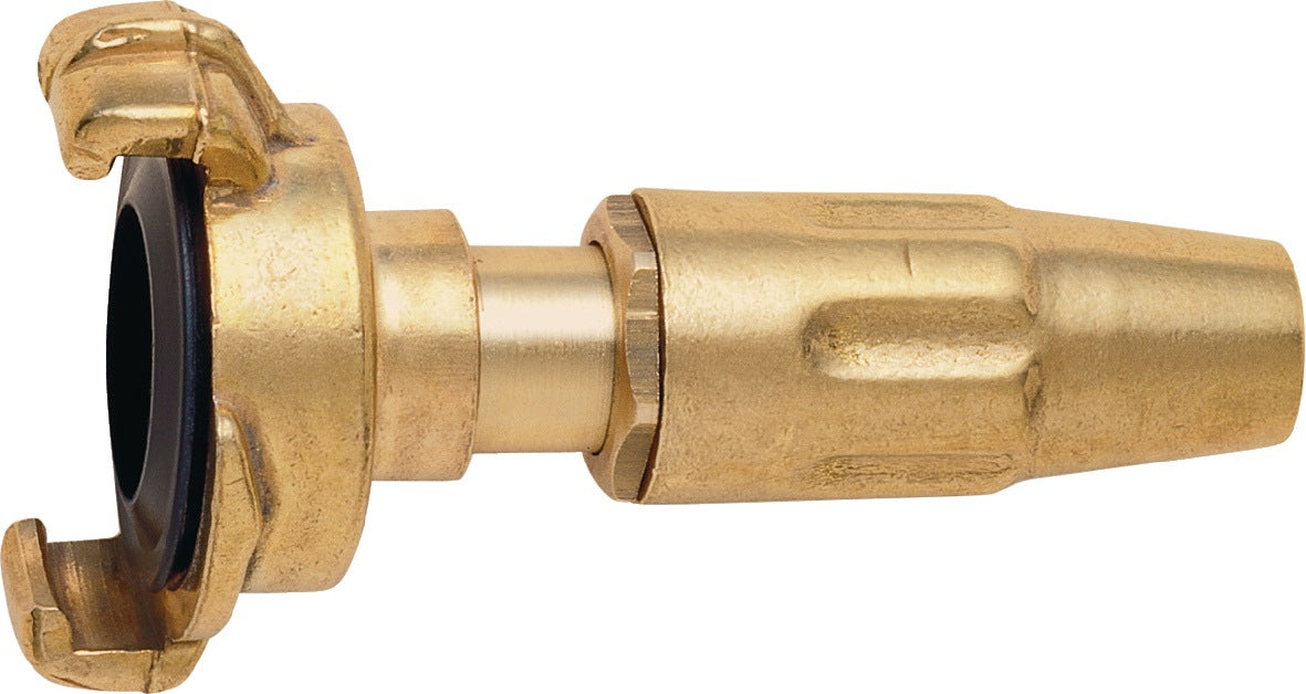 GEKA Spritzdüse mit Schnellkupplung 19 mm – Leichte Messing-Ausführung, 5er-Pack