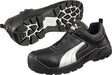 PUMA Cascades Low Sicherheitsschuh S3S FO CI HI HRO SR – Gefettetes Vollrindleder, metallfrei, Gr. 40