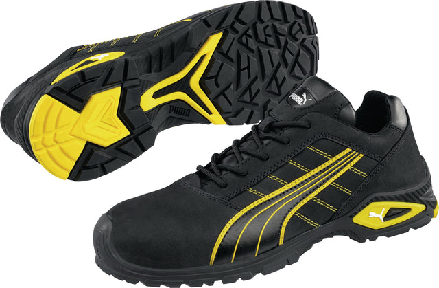 PUMA Sicherheitsschuh Amsterdam Low S3L FO SR Nubukleder mit Aluminiumkappe