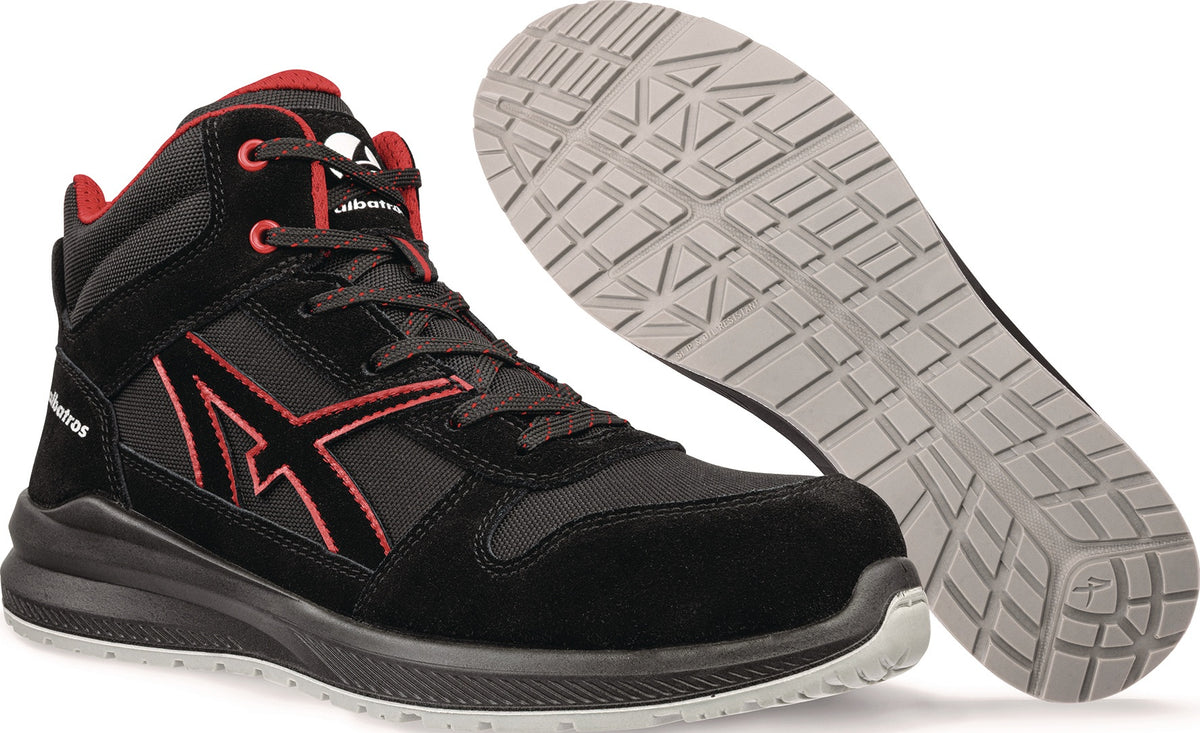 ALBATROS Sicherheitsstiefel CLIFTON MID S3L ESD FO SR – Metallfreier Schutz mit Fiberglaskappe