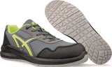 ALBATROS Sicherheitsschuh DRIFTER GREEN LOW S1PL ESD FO SR – Gr. 40, Weite 11, grau/grün