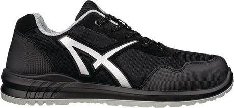 ALBATROS Berufsschuh DRIFTER BLACK ST LOW O1 ESD SRC – Metallfreier Sicherheitsschuh in Schwarz, Gr. 40