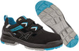 ALBATROS Sicherheitssandale FORGE AIR LOW S1 ESD ESD-Sandale mit Fiberglaskappe, schwarz/blau, Gr. 40
