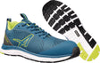 ALBATROS Sicherheitsschuh AER55 IMPULSE BLUE GREEN S1PS FO HRO SR – Metallfrei, ESD, Weite 11