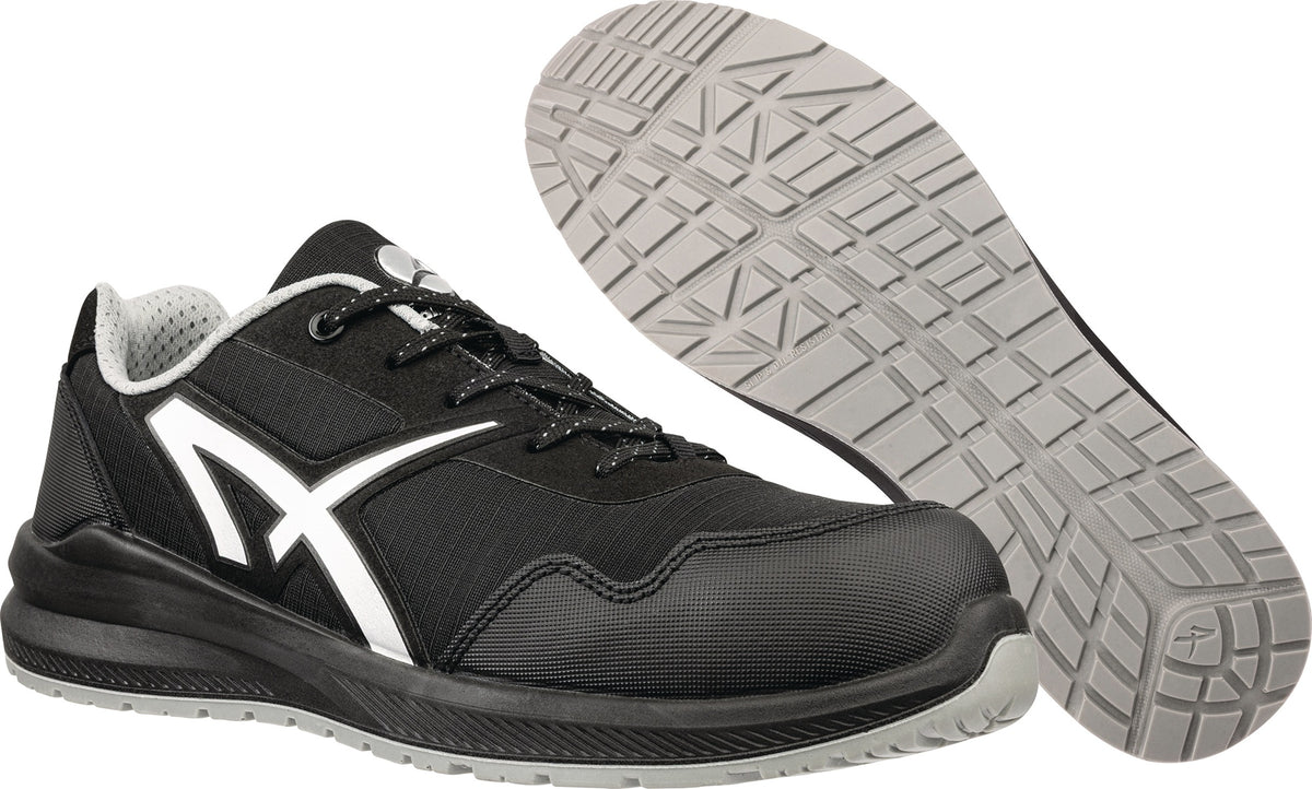 ALBATROS Sicherheitsschuh DRIFTER BLACK LOW S1PL FO SR – Metallfreier Schutz, Weite 11