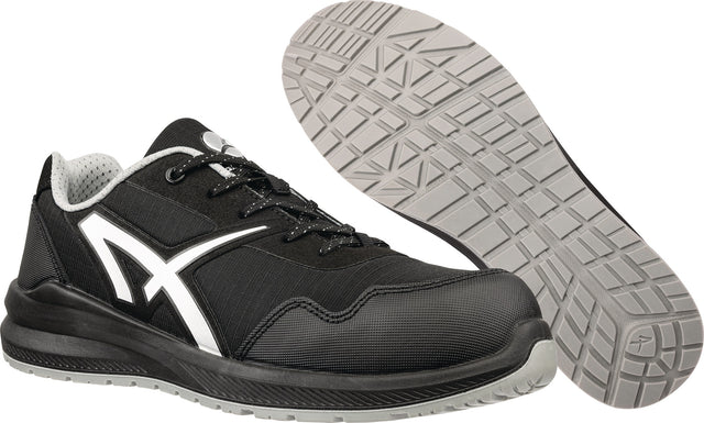ALBATROS Sicherheitsschuh DRIFTER BLACK LOW S1PL FO SR – Metallfreier Schutz, Weite 11