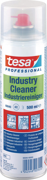 TESA Industriereiniger 60040 500 ml Spraydose – Löst Wachs, Öl, Fett und Silikonreste rückstandsfrei