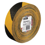 tesa Antirutschklebeband extra stark 60954 – 18 m x 50 mm, schwarz/gelb, R13