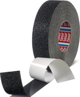 tesa Antirutschklebeband extra stark 60954 – 18 m x 50 mm, schwarz/gelb, R13